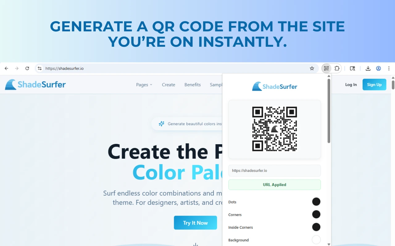 ShadeSurfer - Custom Color Palette Generator
